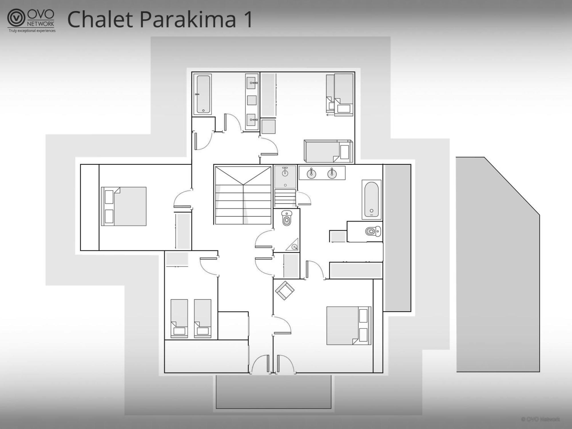 Chalet Parakima - Ovo Network มานิโกด ภายนอก รูปภาพ